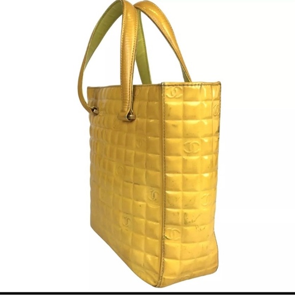 4500$ Chanel chocolate Bar Black Patent Leather Calf Skin - Picture 3 of 9